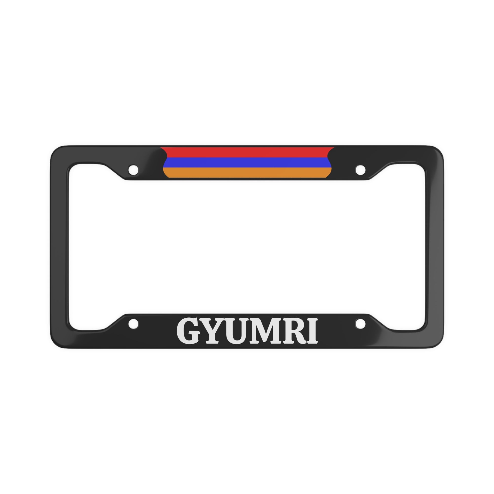 GYUMRI Armenia with flag License Plate Frame