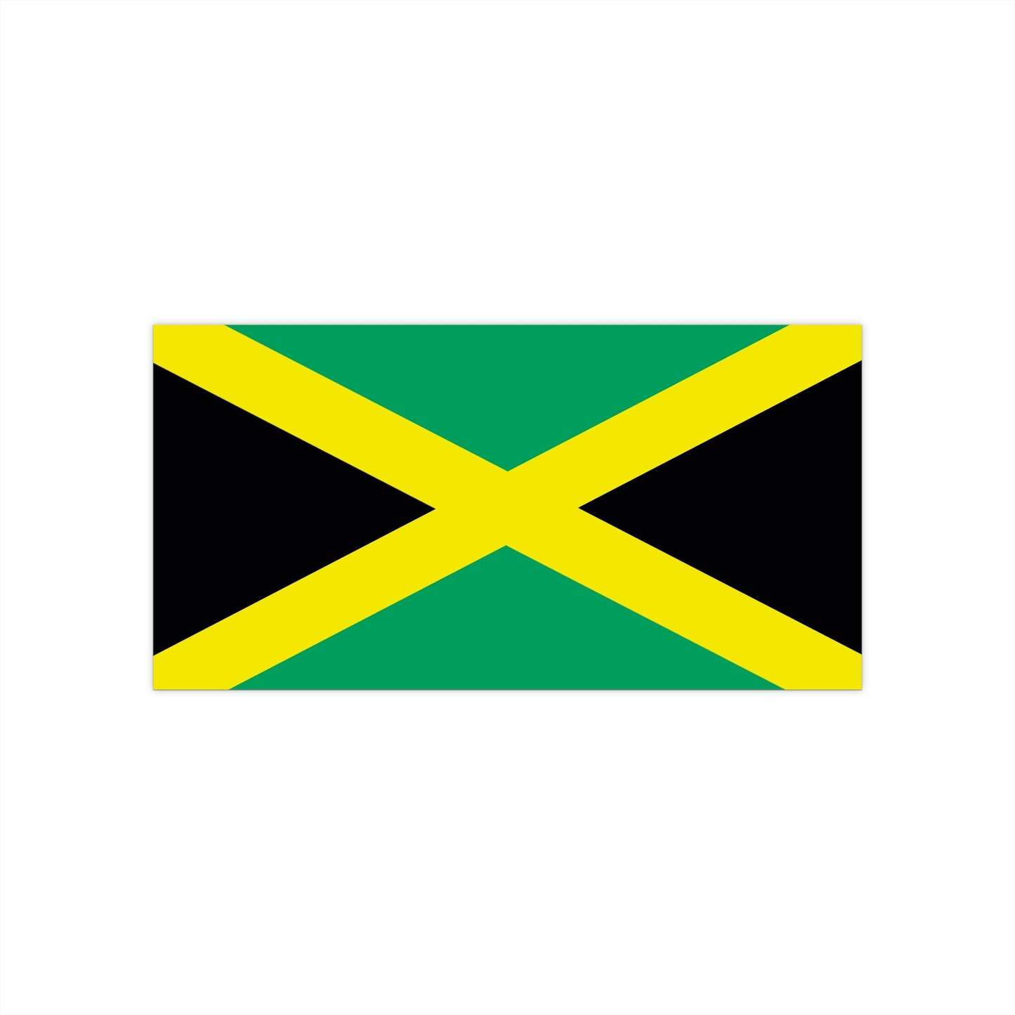 Jamaica Flag Bumper Stickers