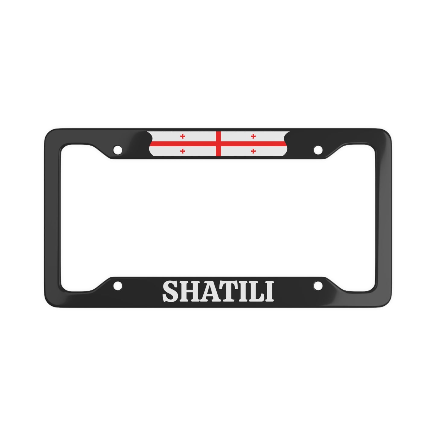 Shatili Georgia License Plate Frame