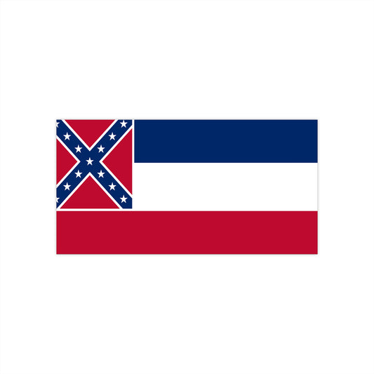 Mississippi Flag Bumper Stickers