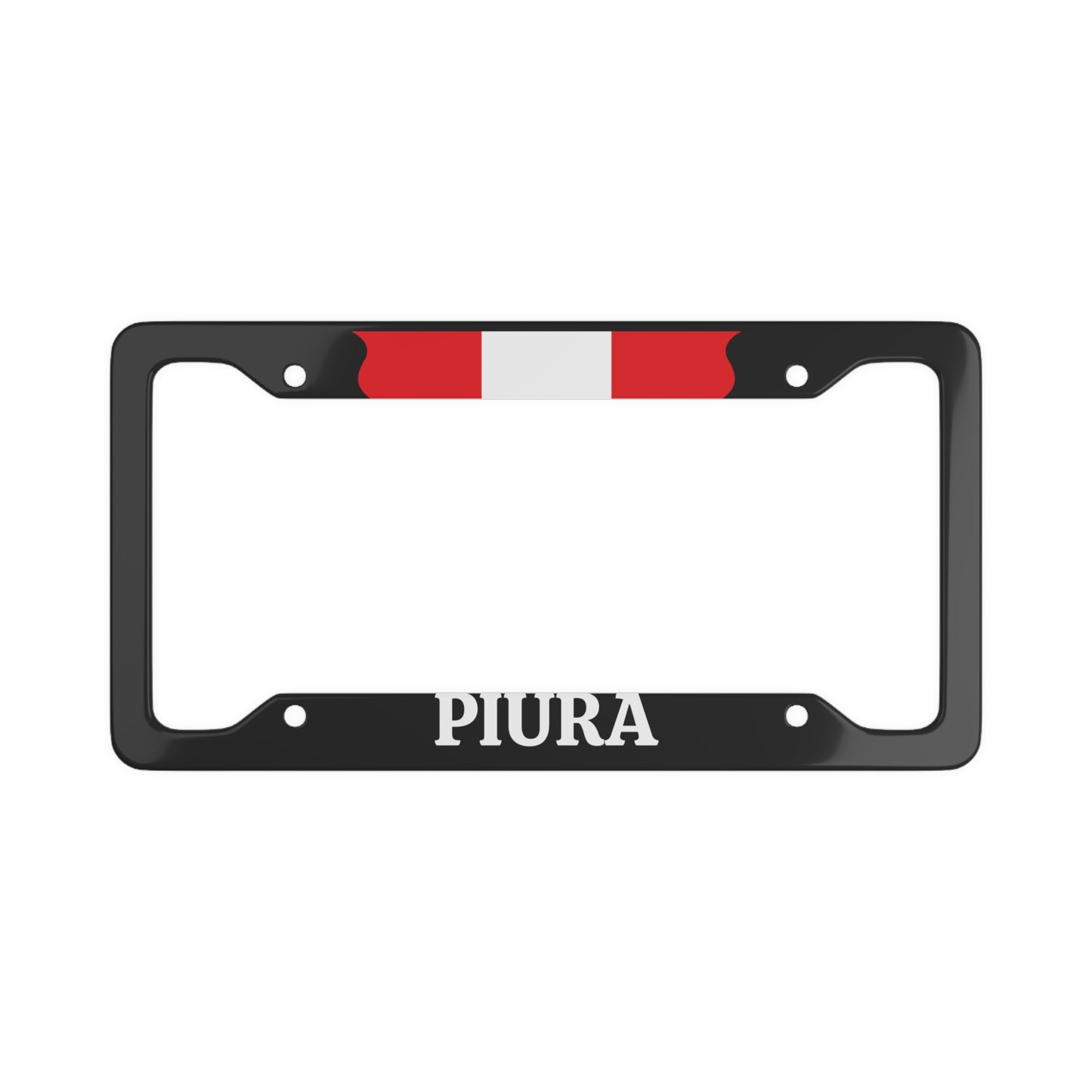 Piura, Peru Car Plate Frame