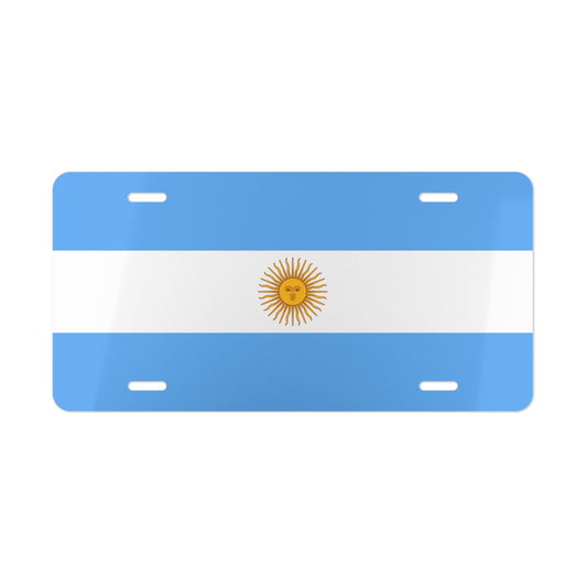Argentina Vanity Plate