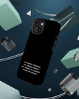 А теперь запомни ты теперь пацан ты теперь с улицы MagSafe Tough Cases