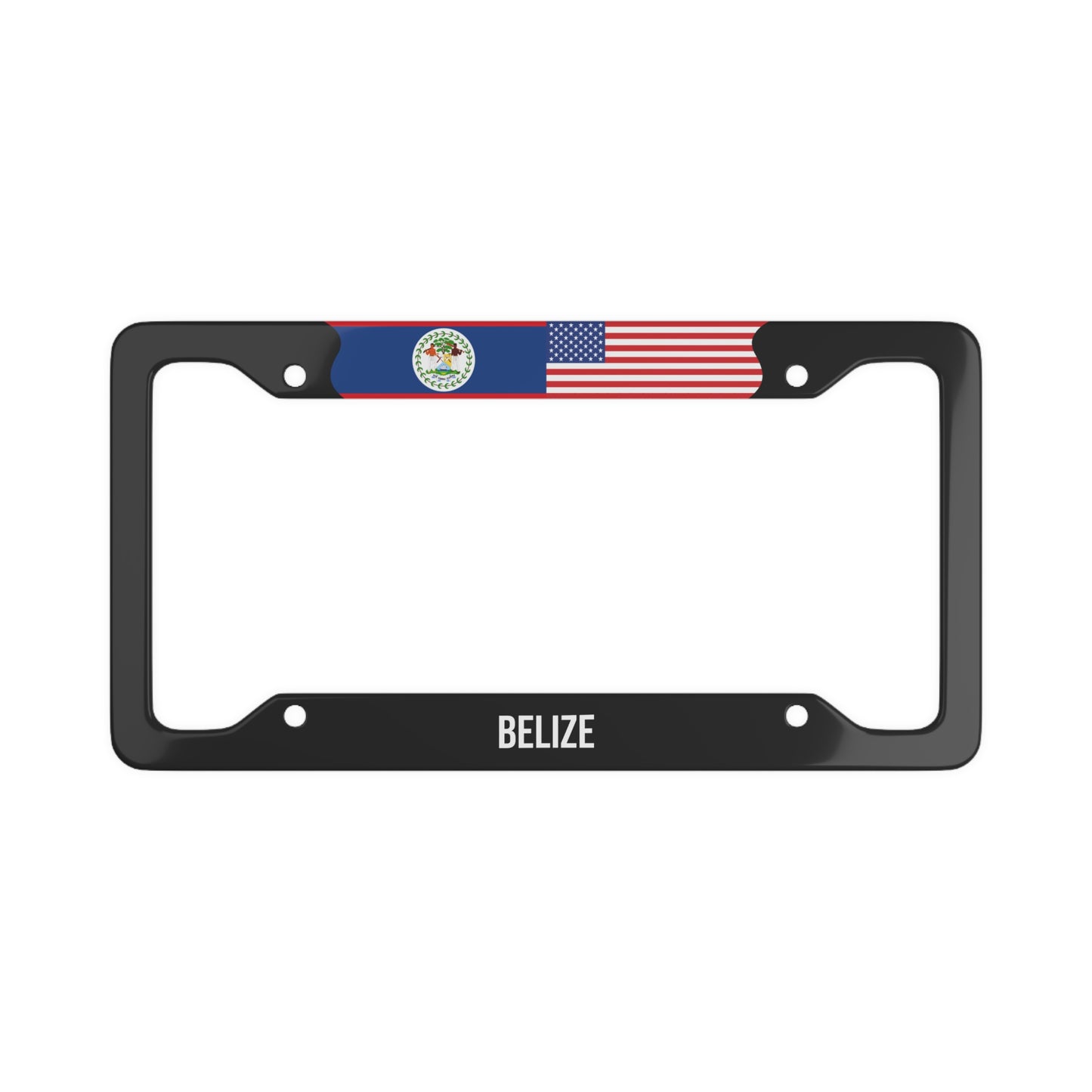 Belize USA Premium License Plate Frame