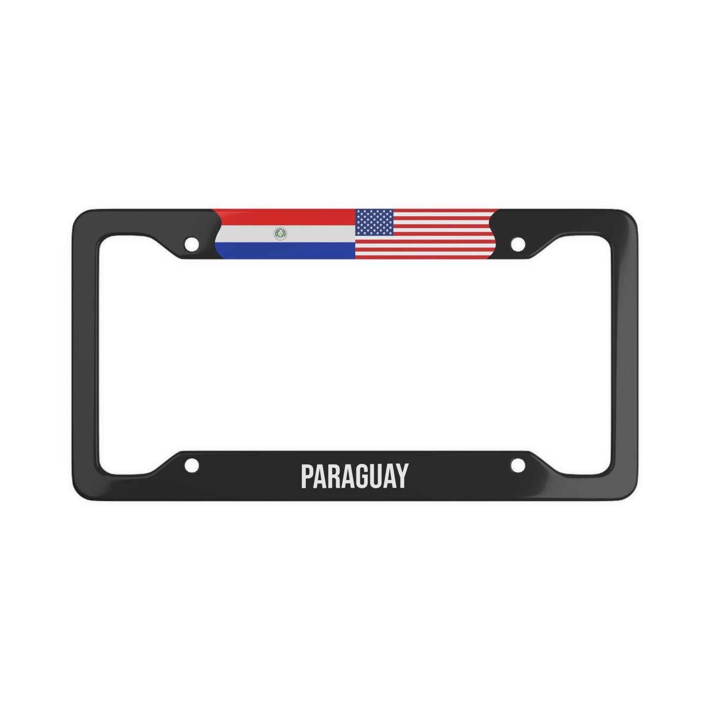 Paraguay USA Premium License Plate Frame