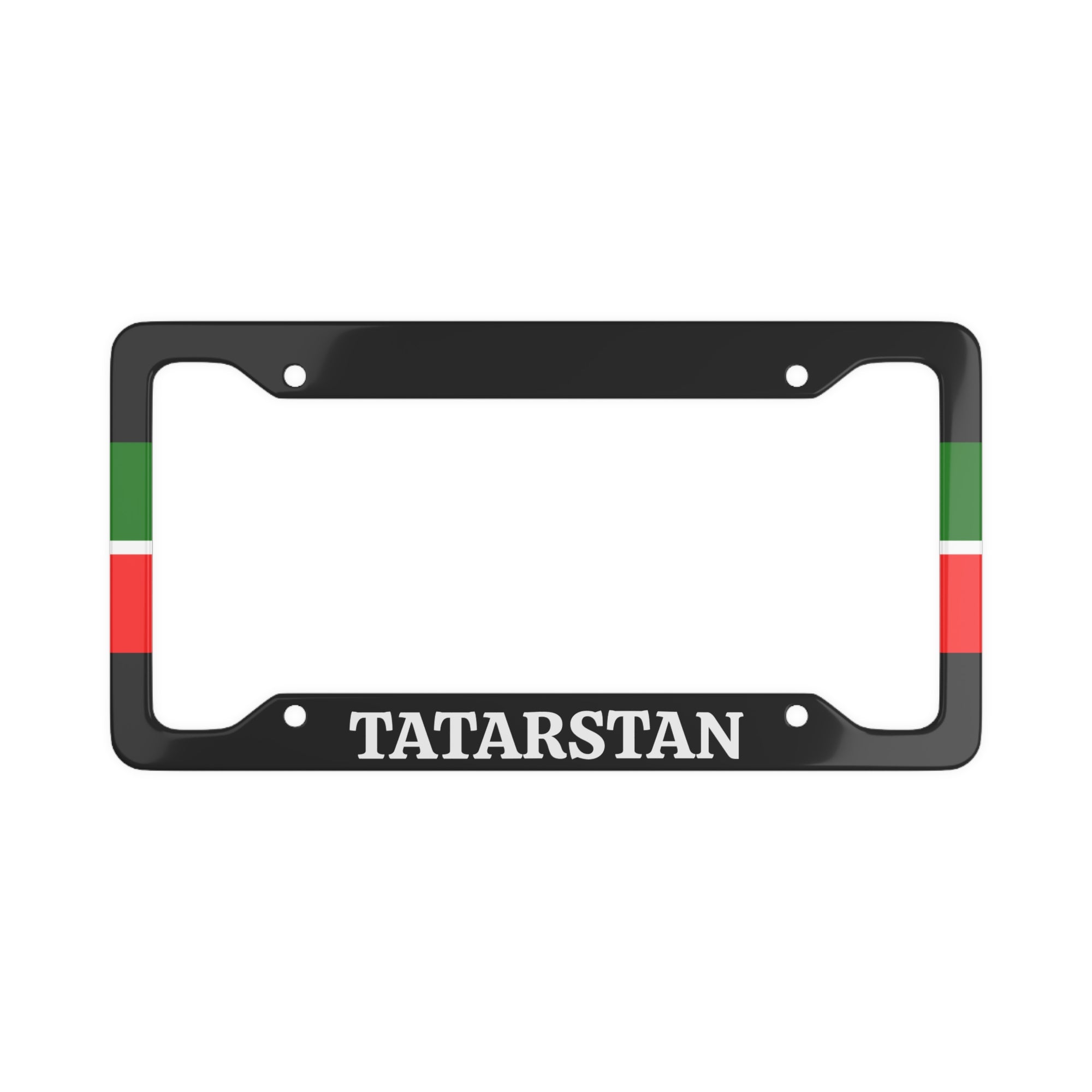 Tatarstan Side Flag License Plate Frame