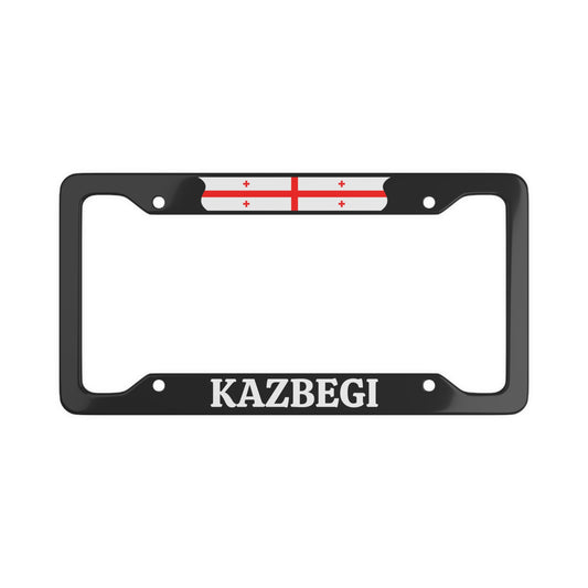Kazbegi Georgia License Plate Frame