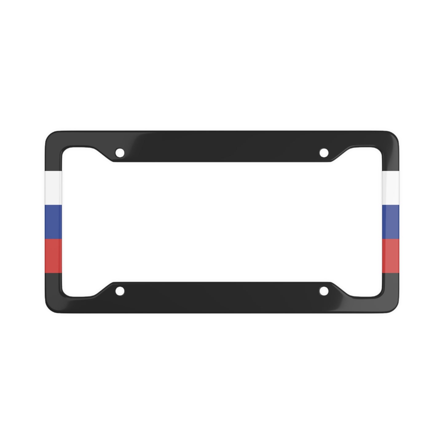 RUS Flag Sides License Plate Frame