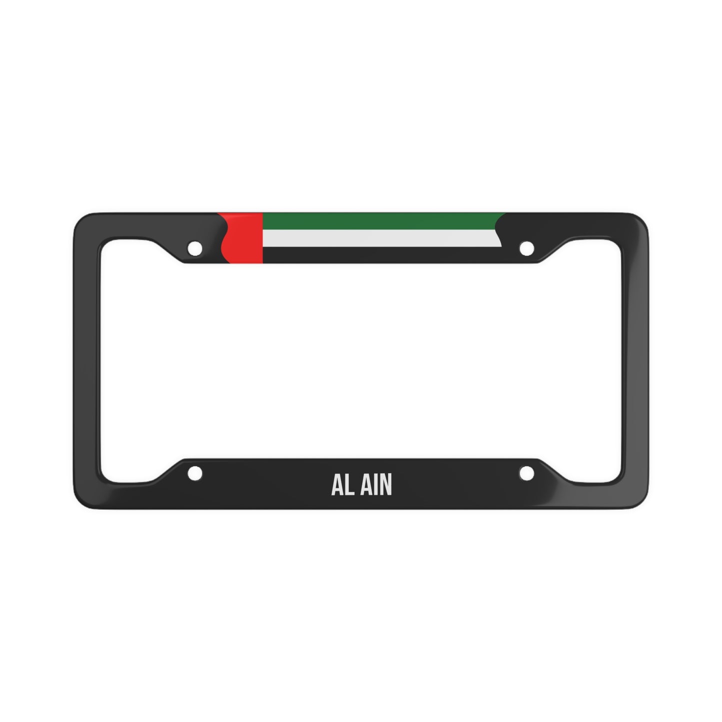 Al Ain UAE Premium License Plate Frame