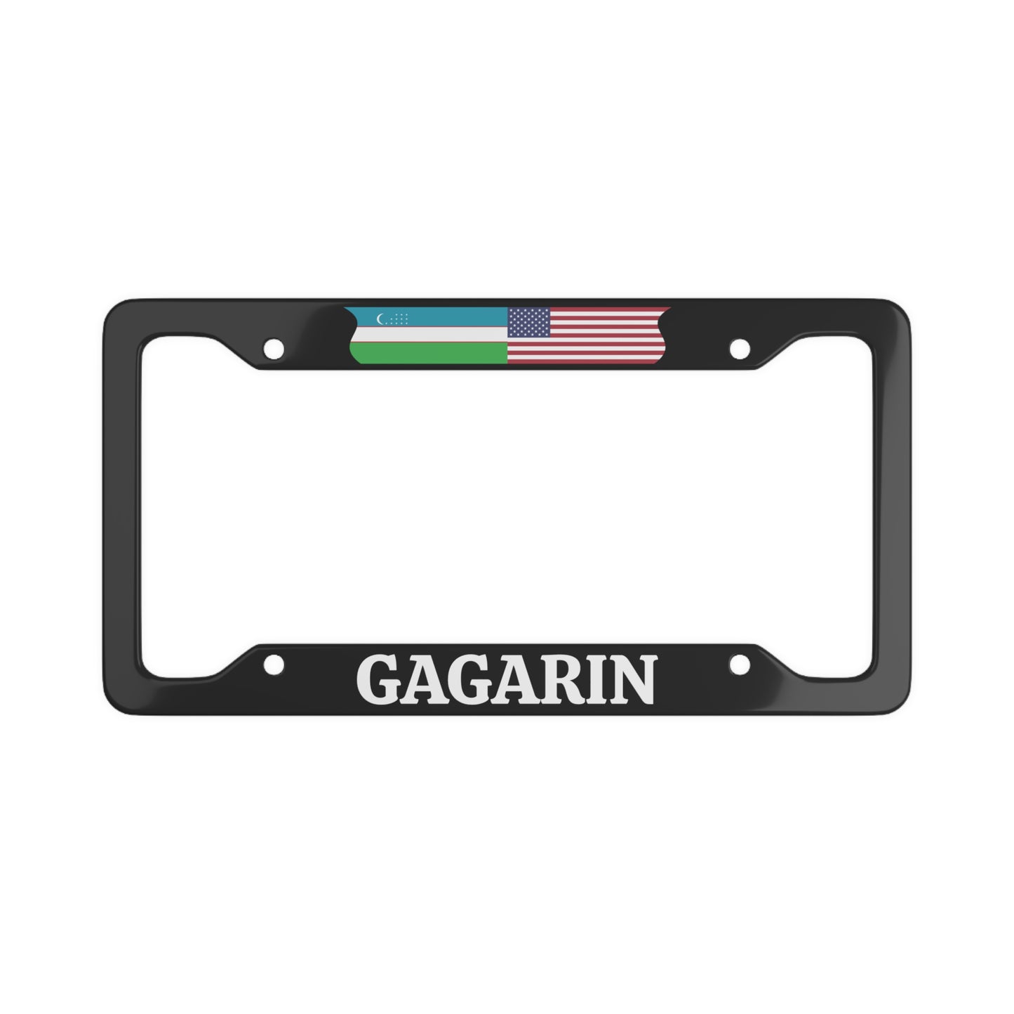 Gagarin License Plate Frame