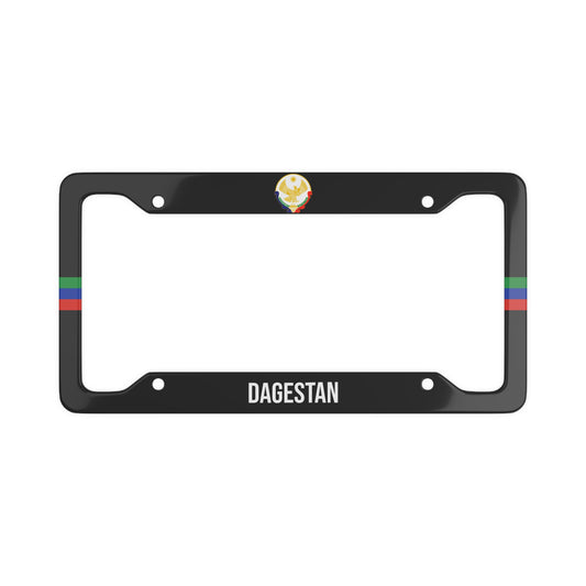 Dagestan SM Flag Coat of Arms License Plate Frame