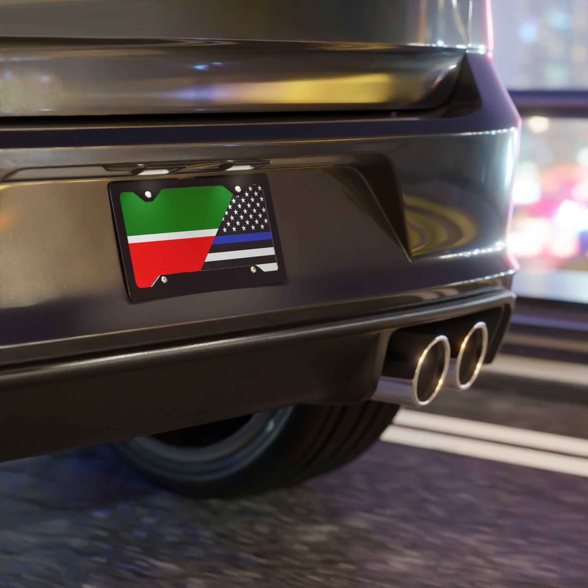 Tatarstan/Law Enforcement Vanity Plate