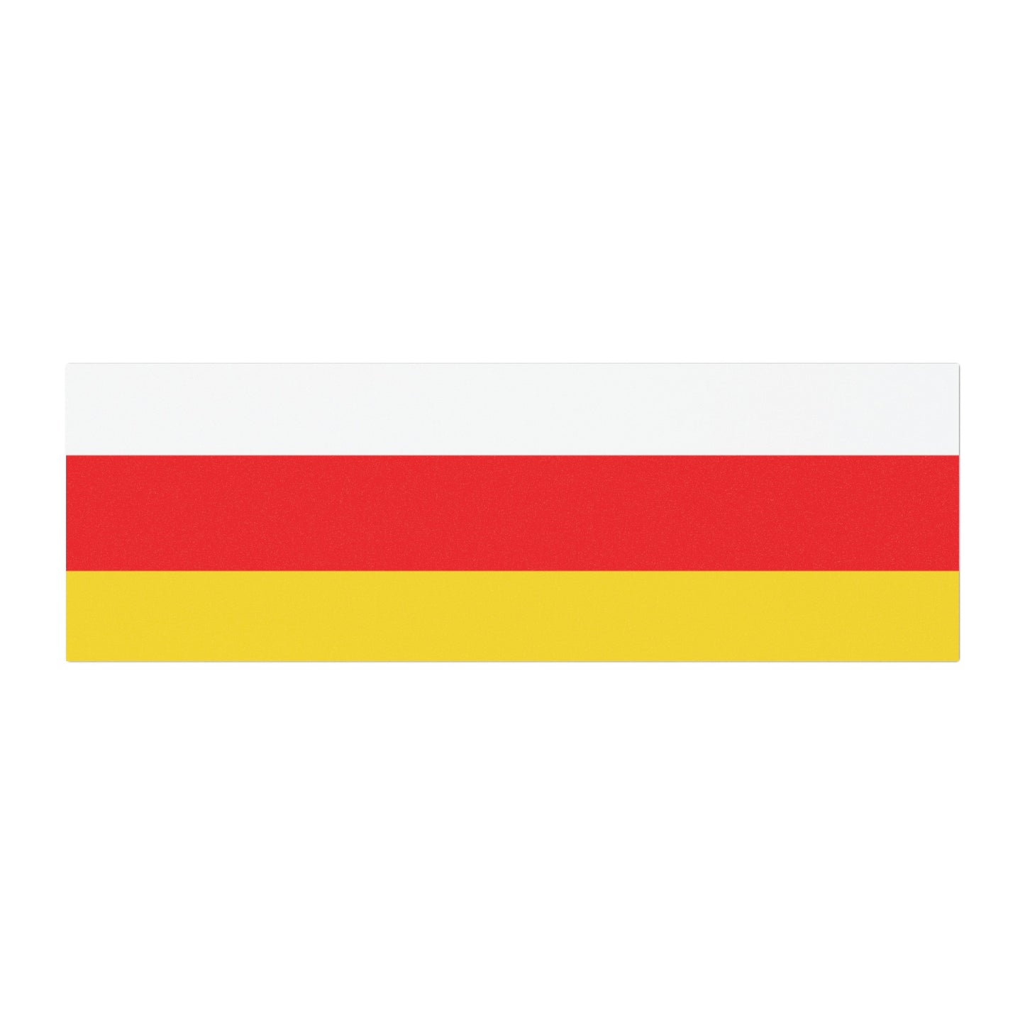 North Ossetia Alania Flag Car Magnet