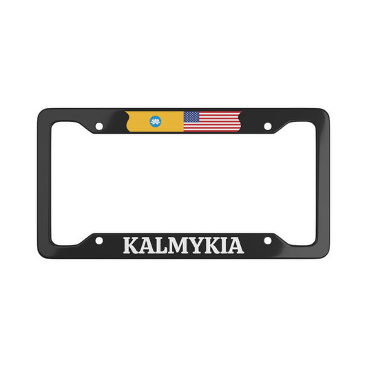 Kalmykia USA License Plate Frame