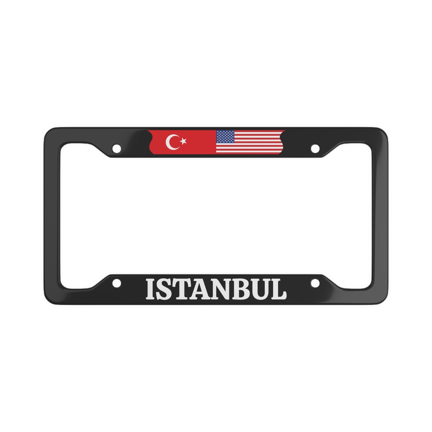 Istanbul USA TUR License Plate Frame