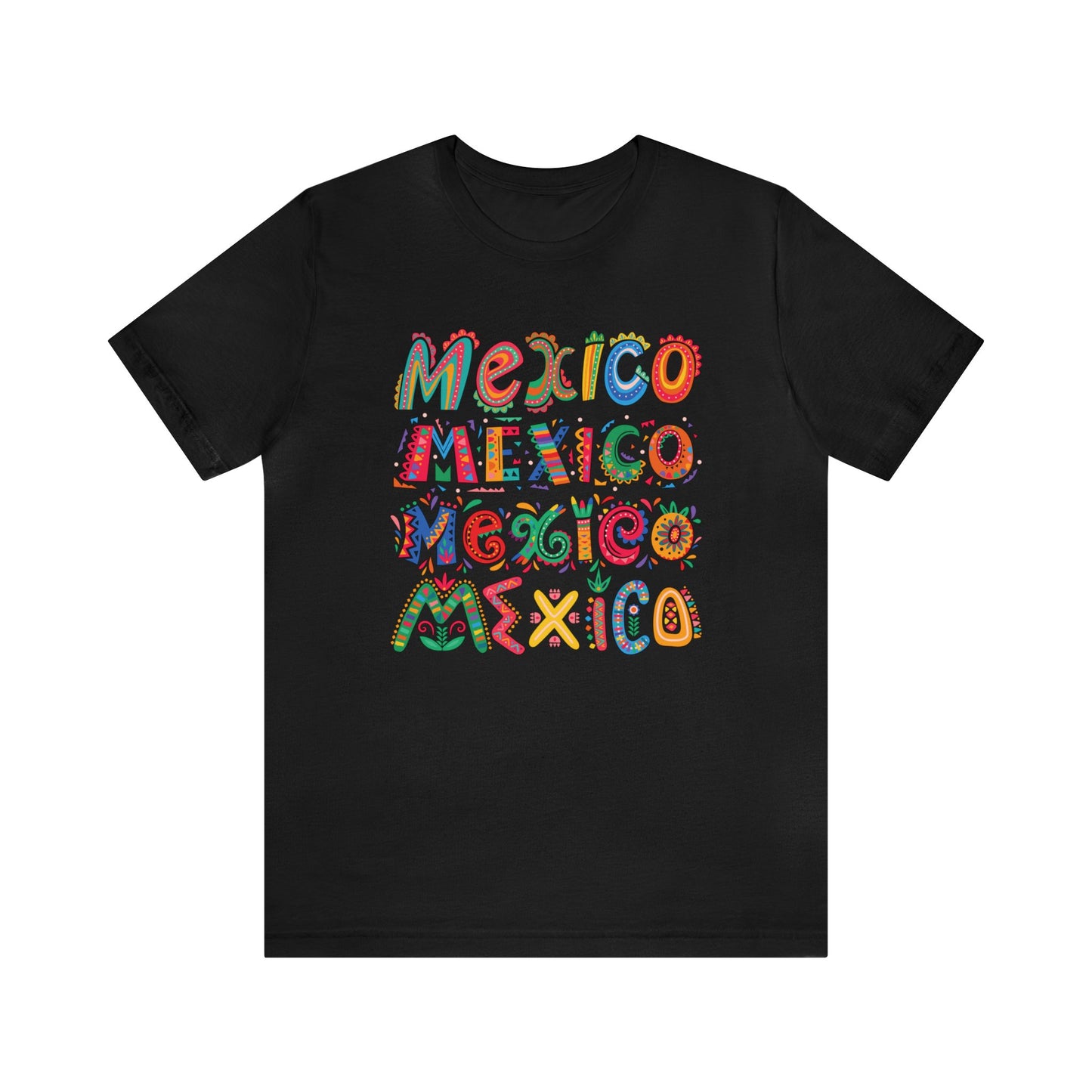 Mexico Calligraphy T-Shirt