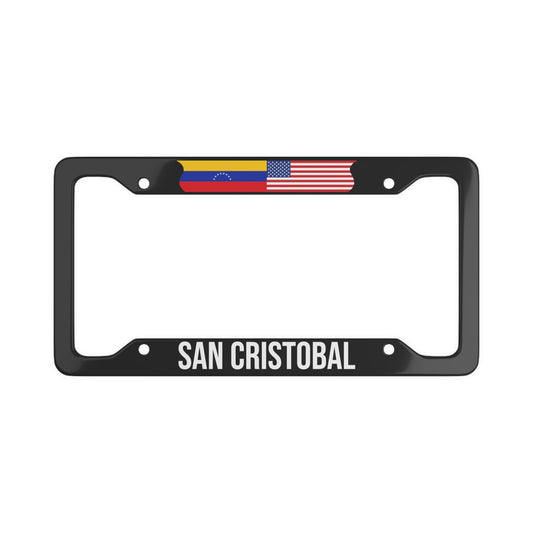 San Cristobal, Venezuela Car Plate Frame