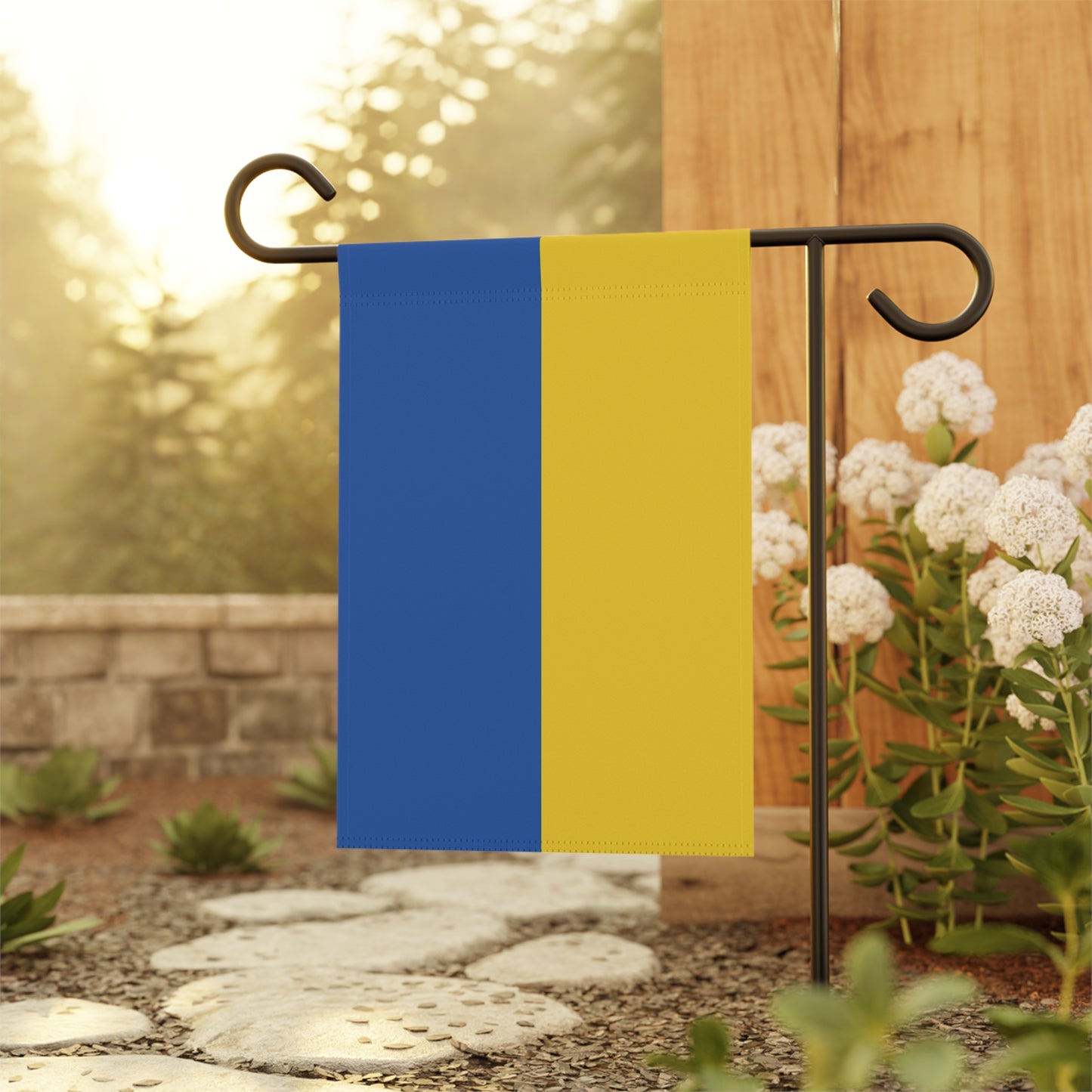 Ukrainian Flag Garden & House Banner