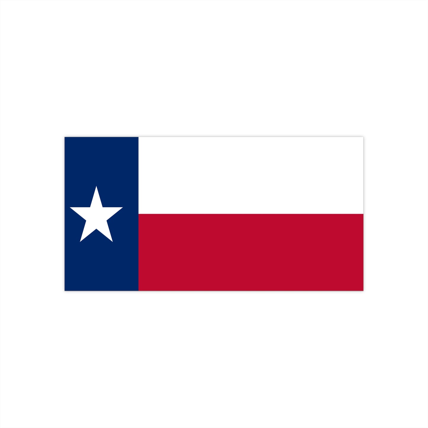 Texas Flag Bumper Stickers
