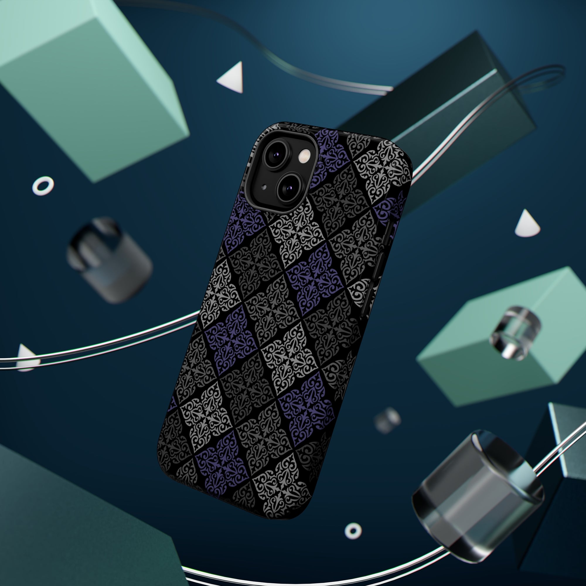 Black KZ Ornament MagSafe Tough Cases