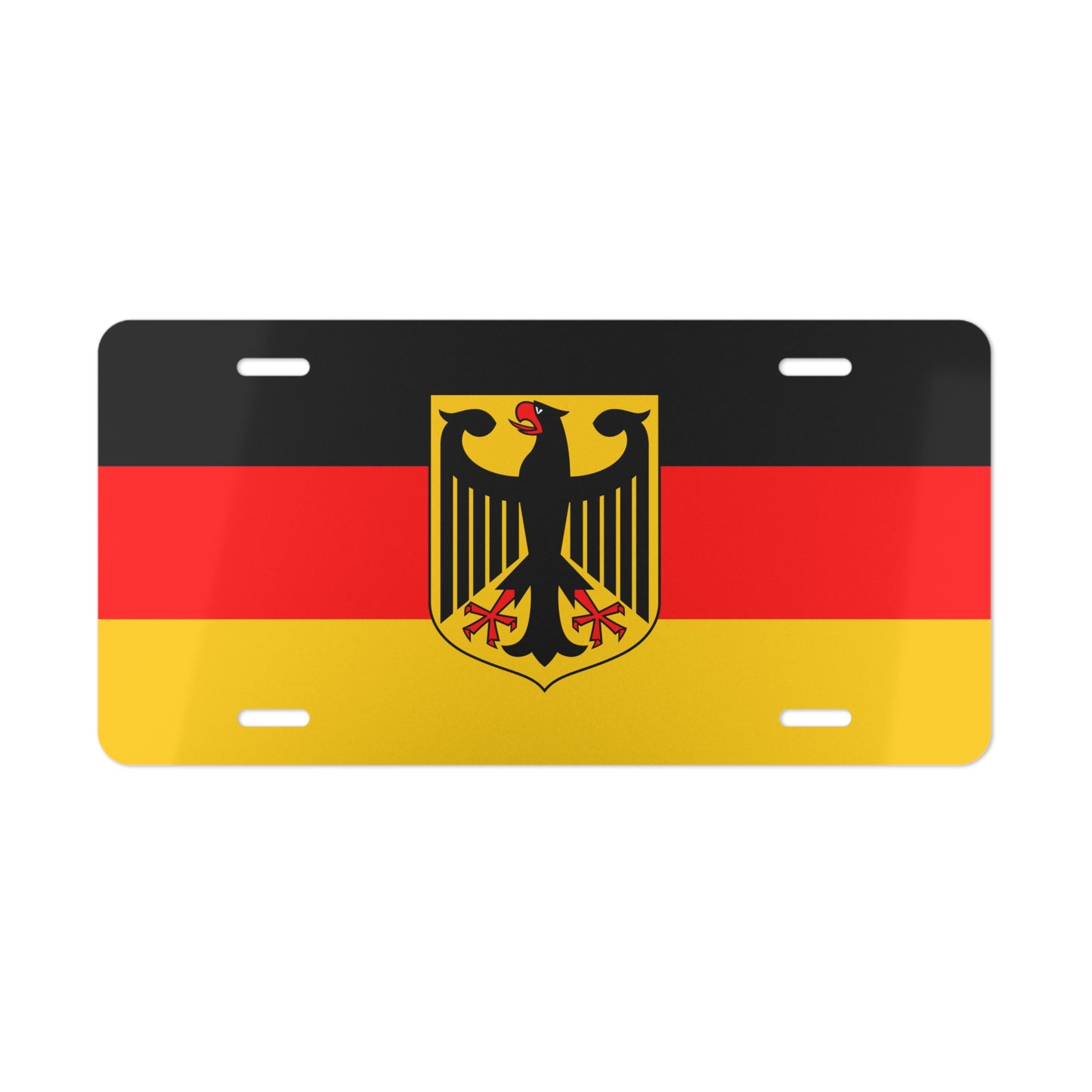 Germany Coat of Arms Flag Vanity Plate