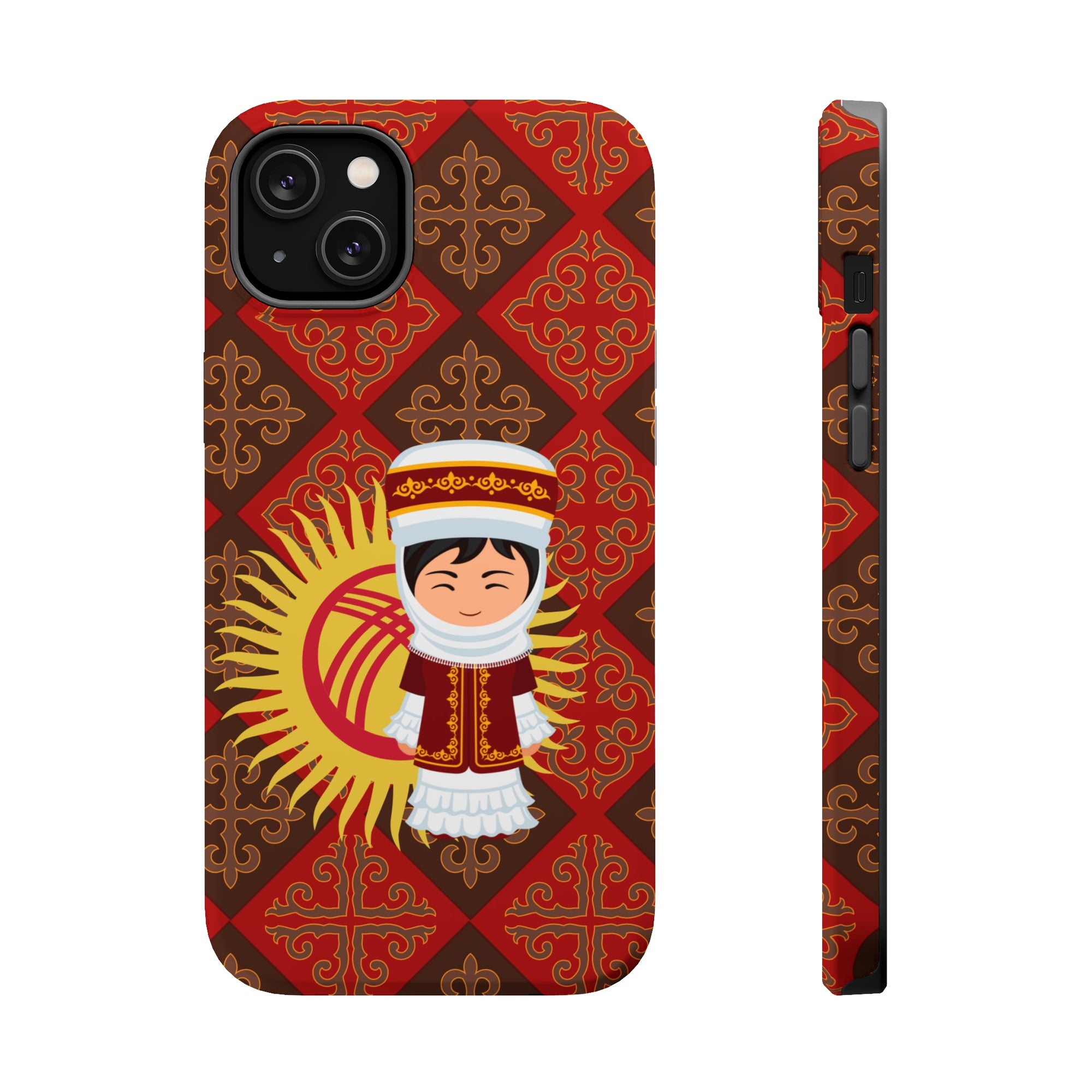 Kyrgyzstan Traditional Clothing MagSafe Tough Cases