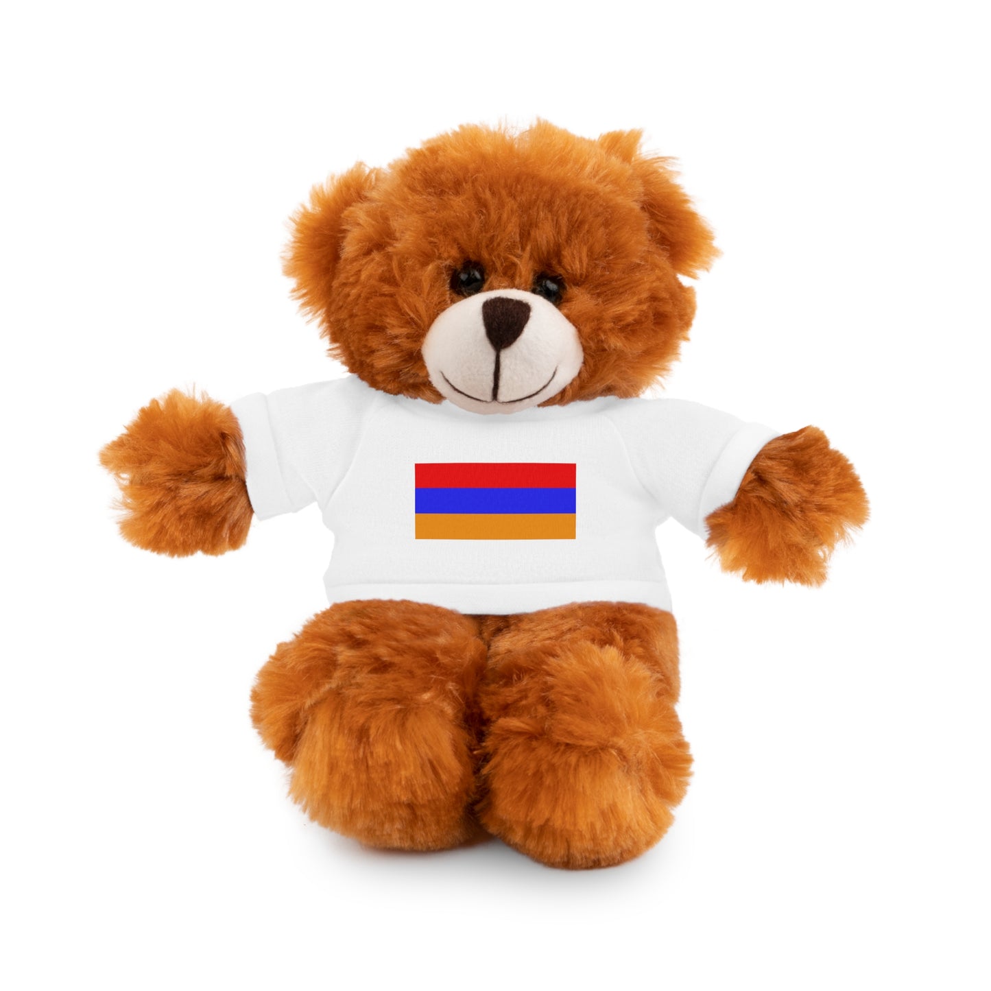 Armenia Flag Stuffed Animals with Tee