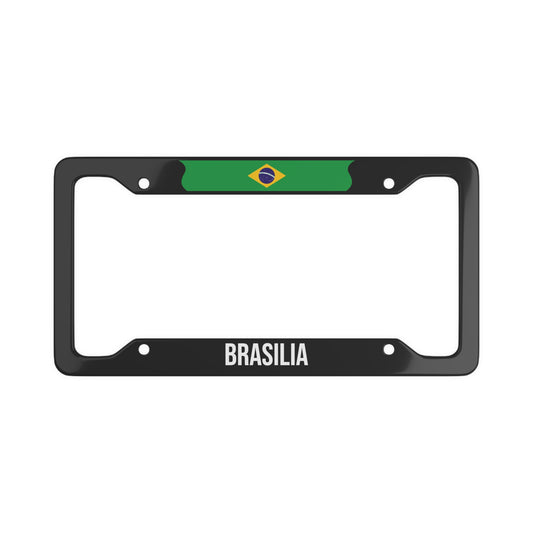 Brasilia, Brazil Car Plate Frame