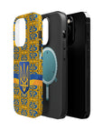 Ukraine Flag Emblem MagSafe Tough Cases