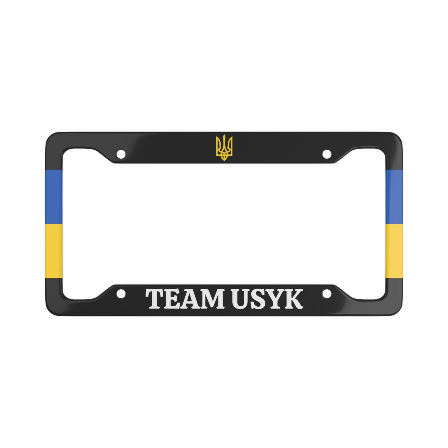 Team Usyk License Plate Frame