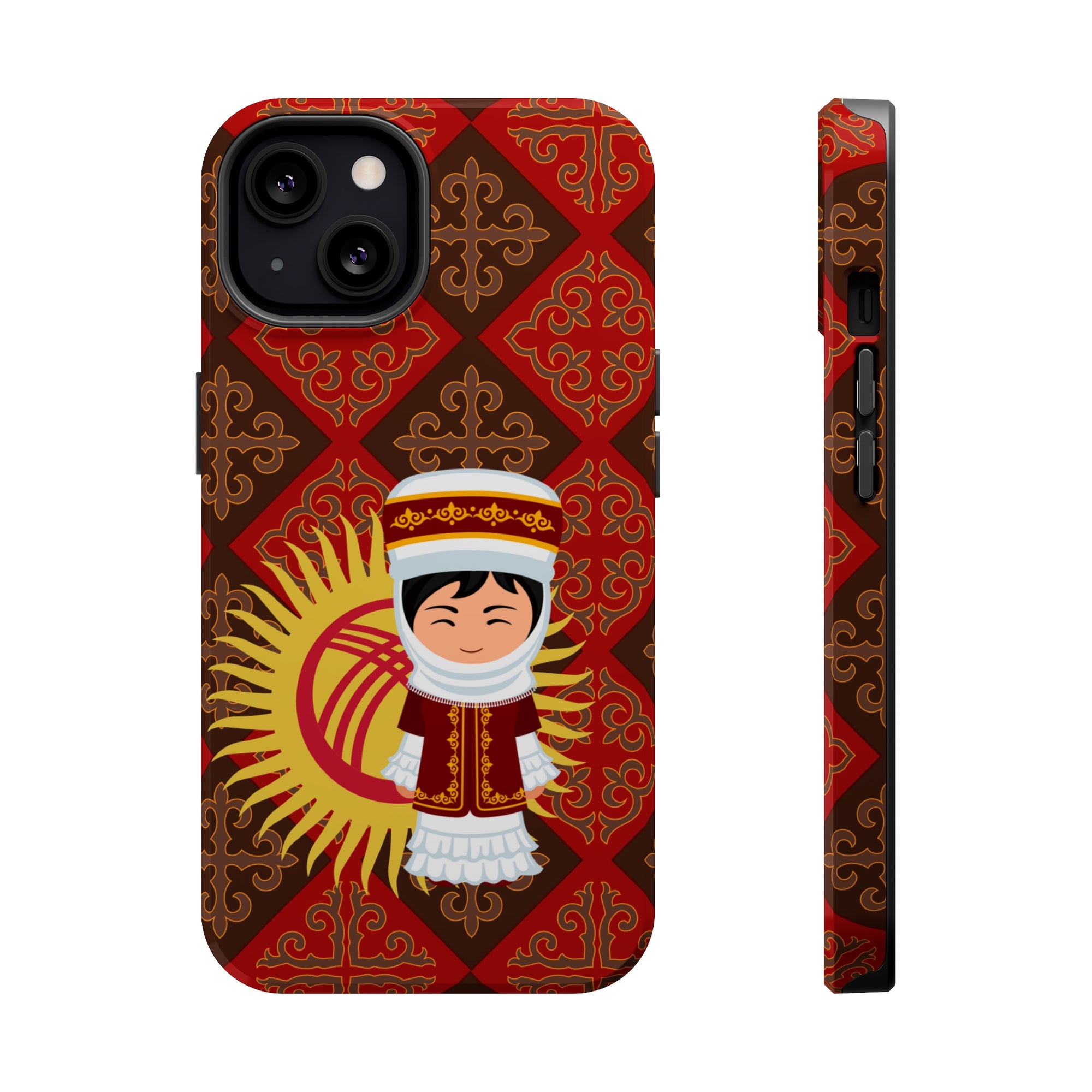 Kyrgyzstan Traditional Clothing MagSafe Tough Cases