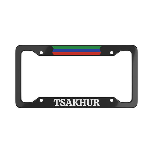 Tsakhur License Plate Frame