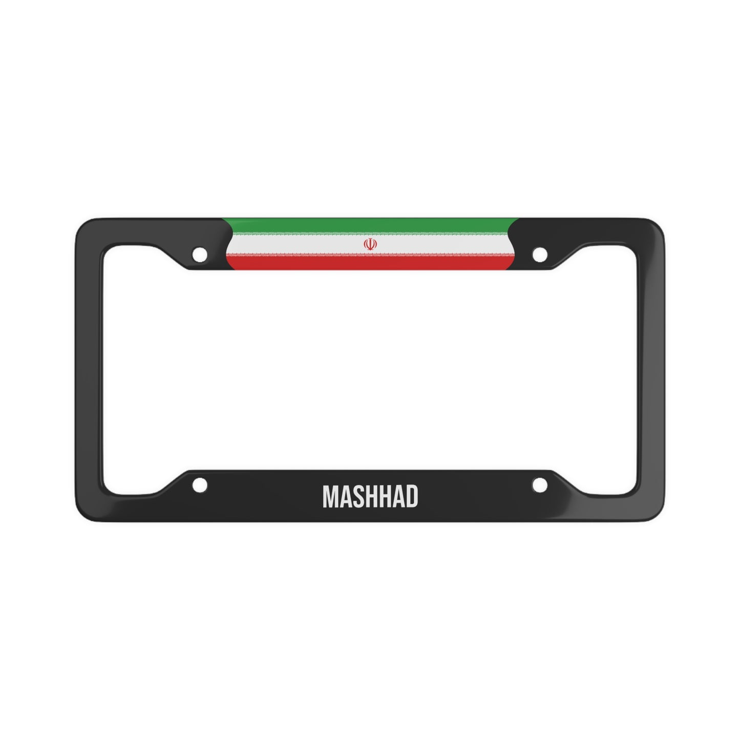 Mashhad Iran Premium License Plate Frame