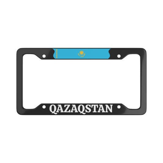 Qazaqstan flag License Plate Frame