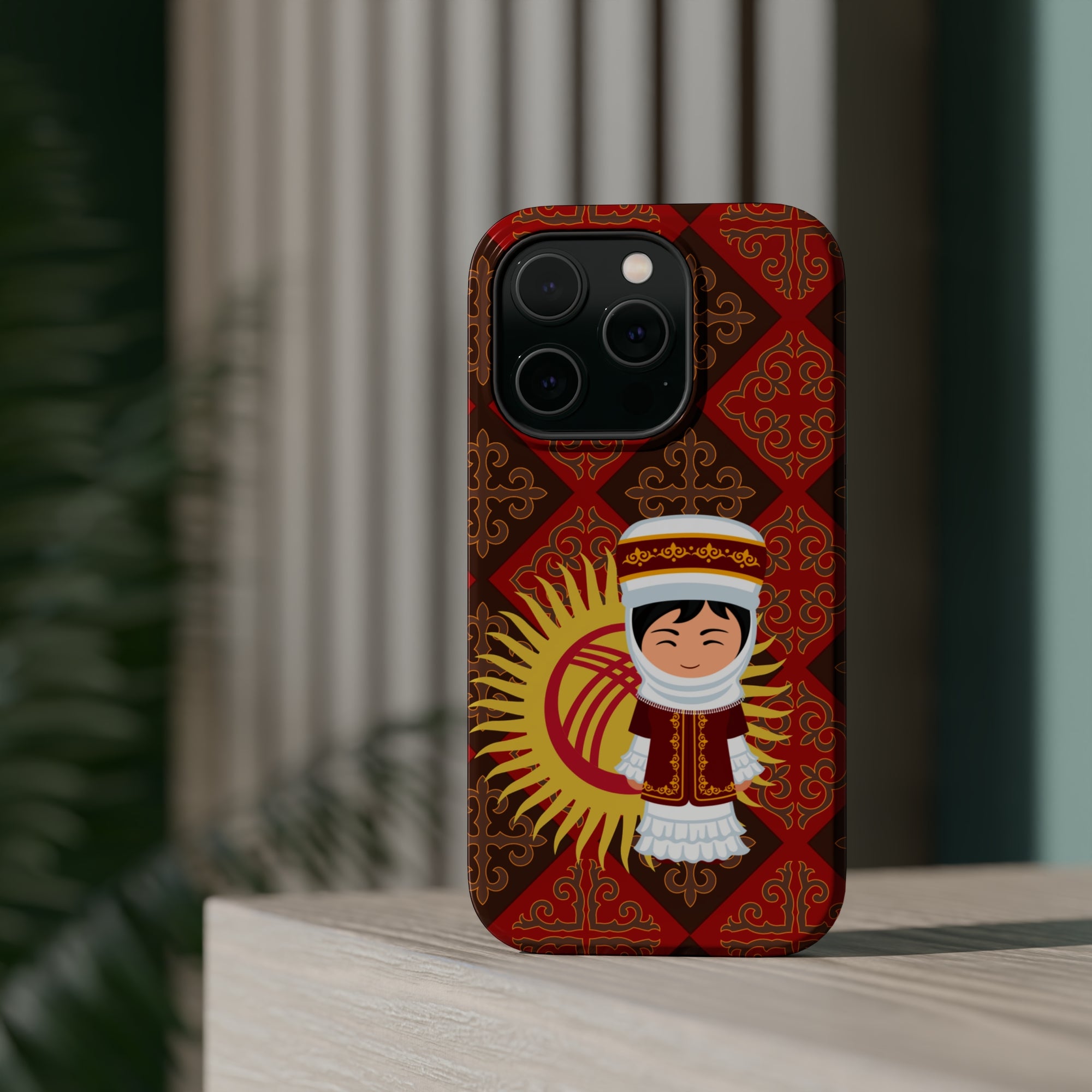Kyrgyzstan Traditional Clothing MagSafe Tough Cases
