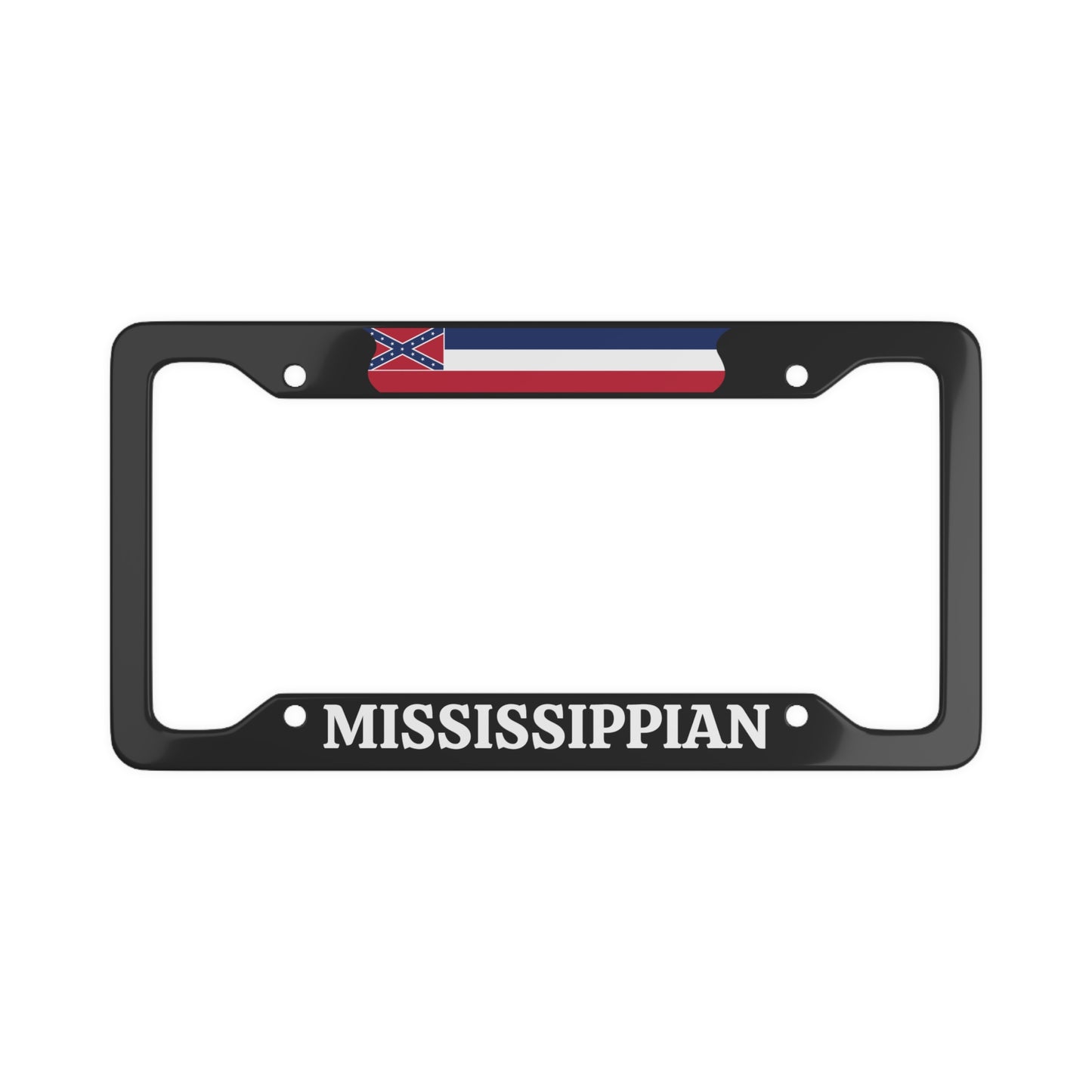 Mississippian, Mississipi State, USA License Plate Frame