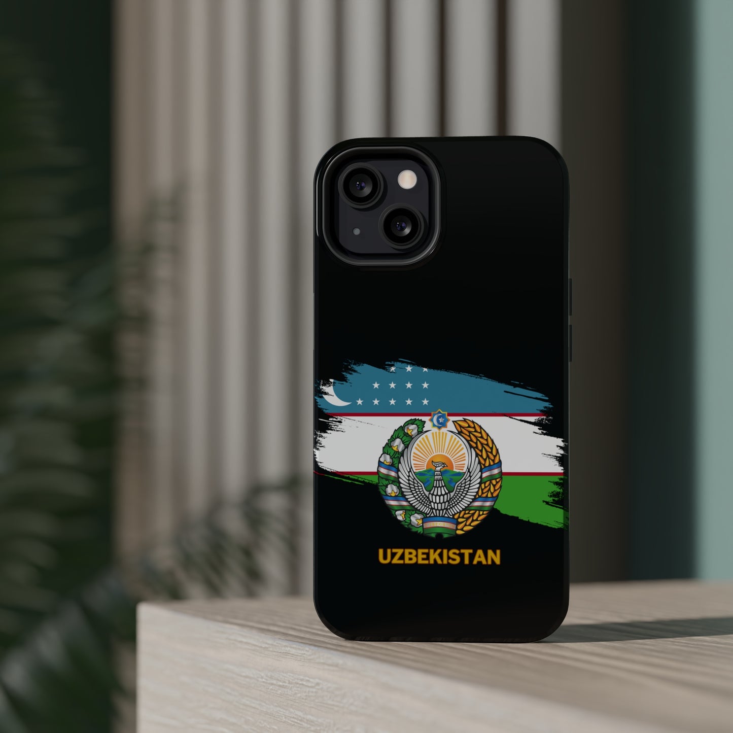 Uzbekistan Flag MagSafe Tough Cases