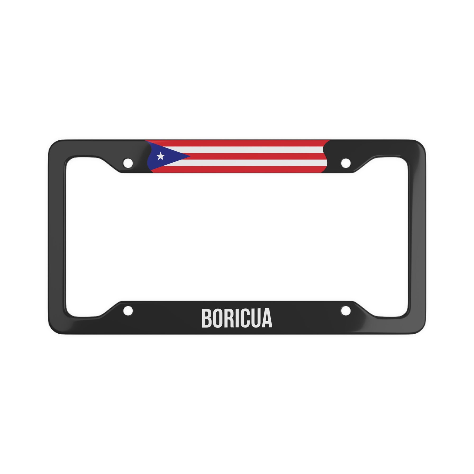 Boricua, Puerto Rico Car Plate Frame