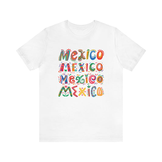 Mexico Calligraphy T-Shirt