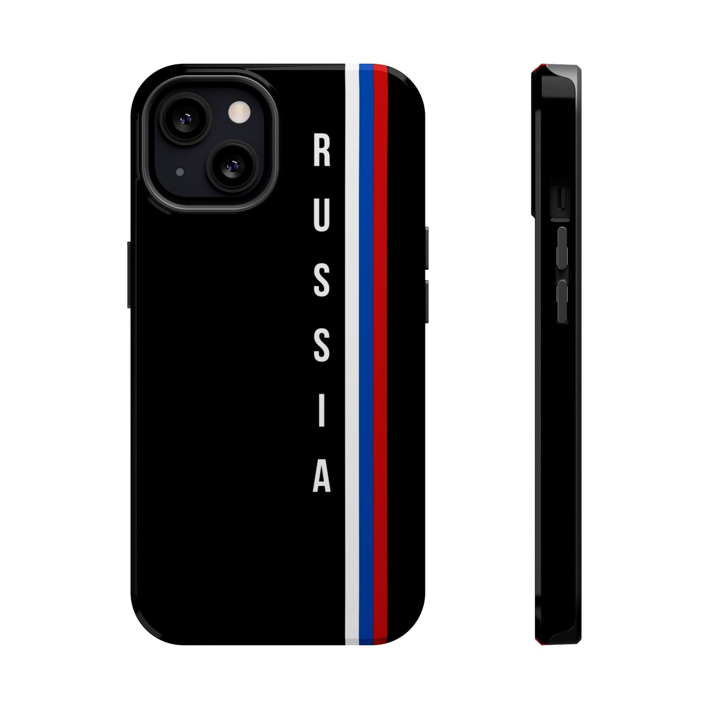 Russia Stripes Vertical MagSafe Tough Cases