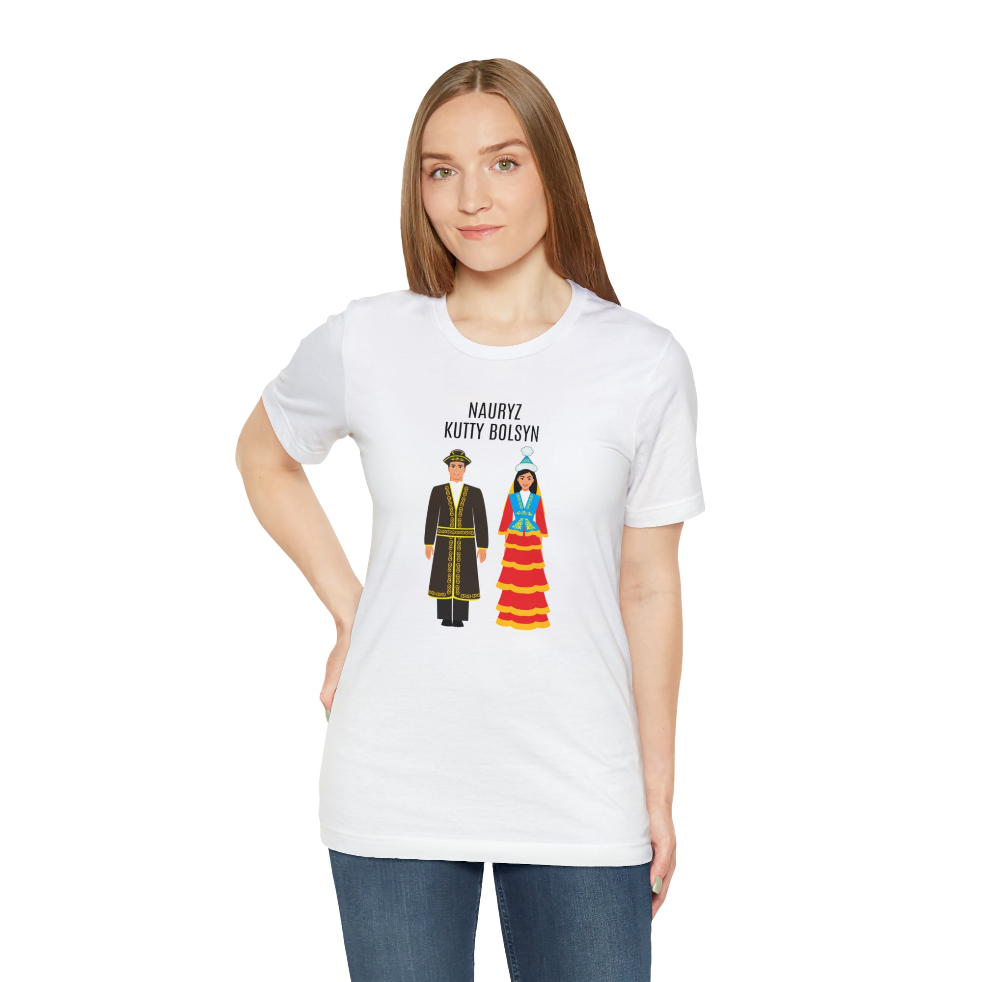 Nauryz Kutty Bolsyn KZ Unisex Jersey Short Sleeve Tee