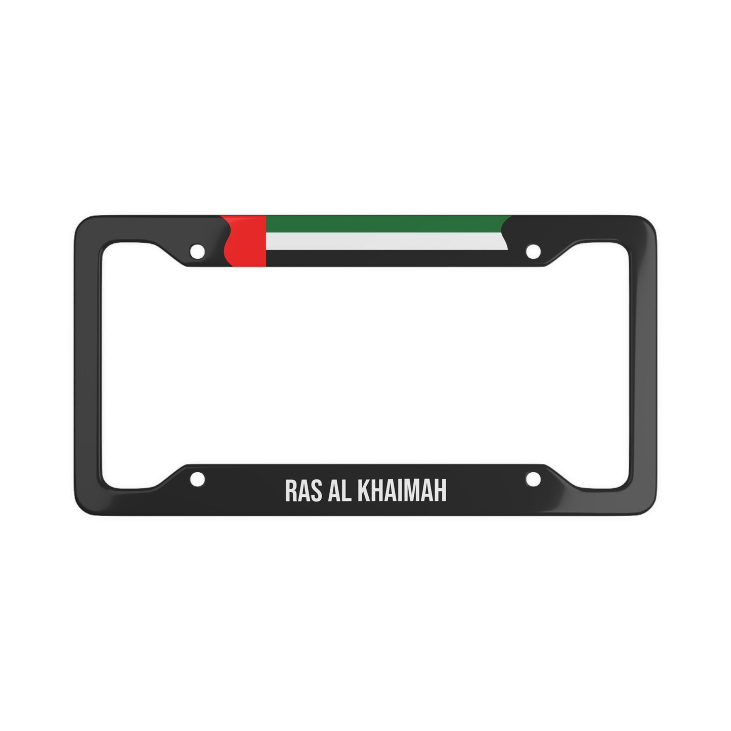 Ras Al Khaimah UAE Premium License Plate Frame