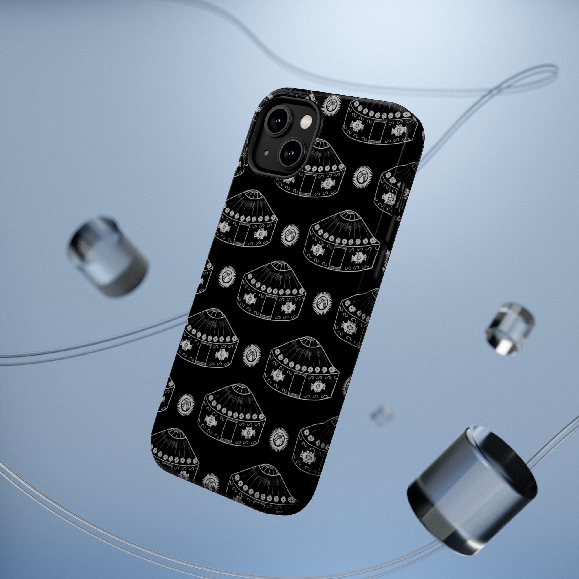Kyrgyzstan Yurt Pattern MagSafe Tough Cases