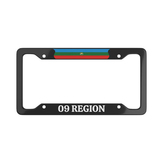 09 Region License Plate Frame