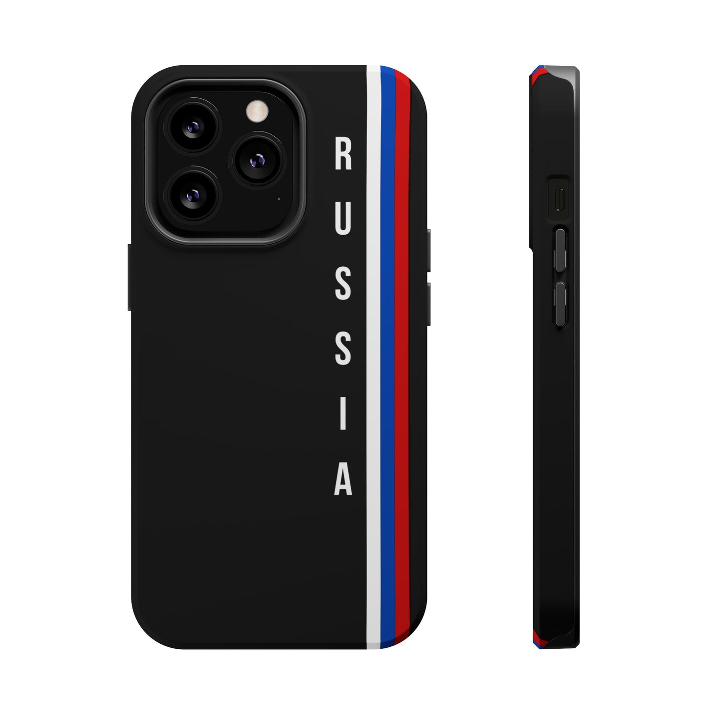 Russia Stripes Vertical MagSafe Tough Cases