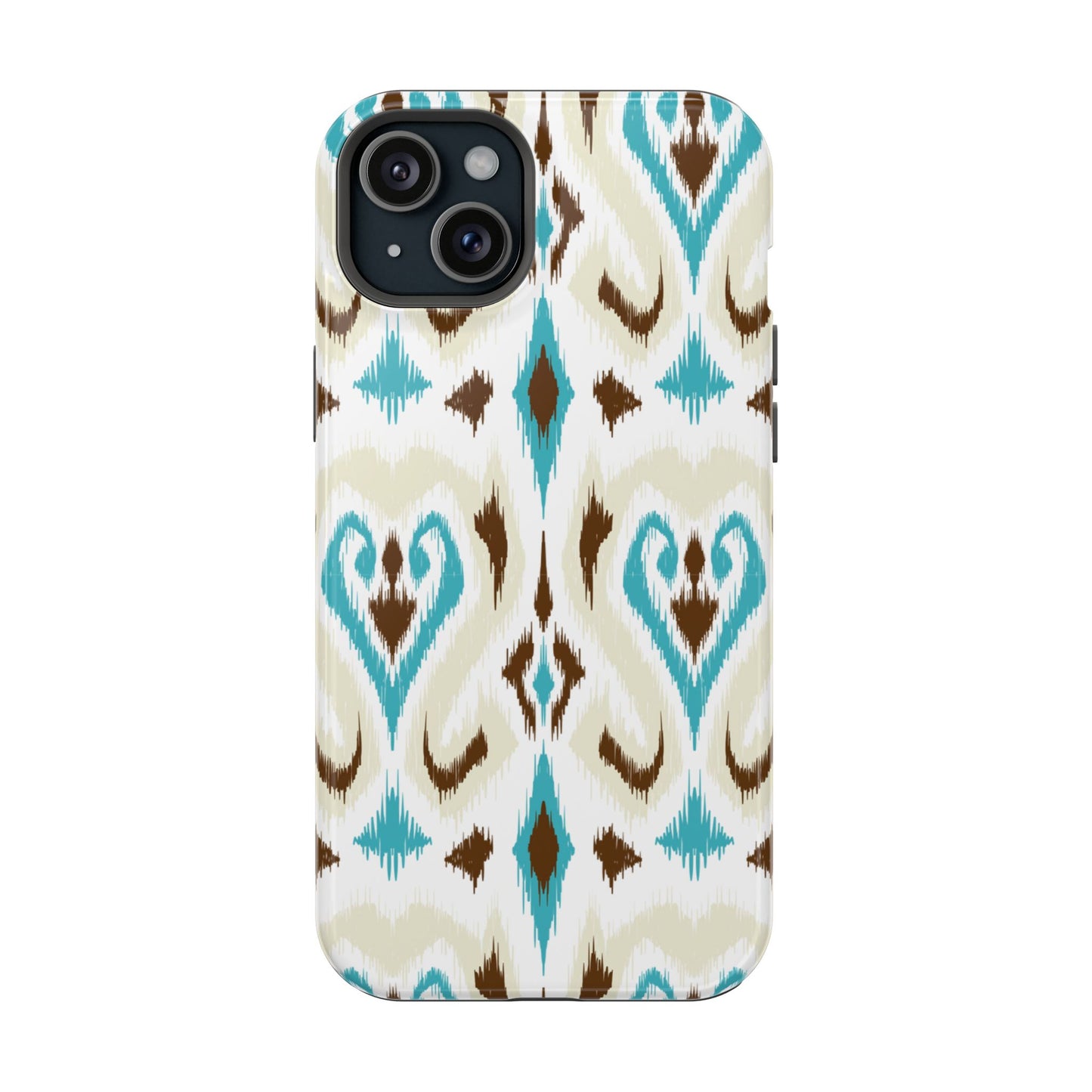 Light Uzbek Ikat MagSafe Phone Case