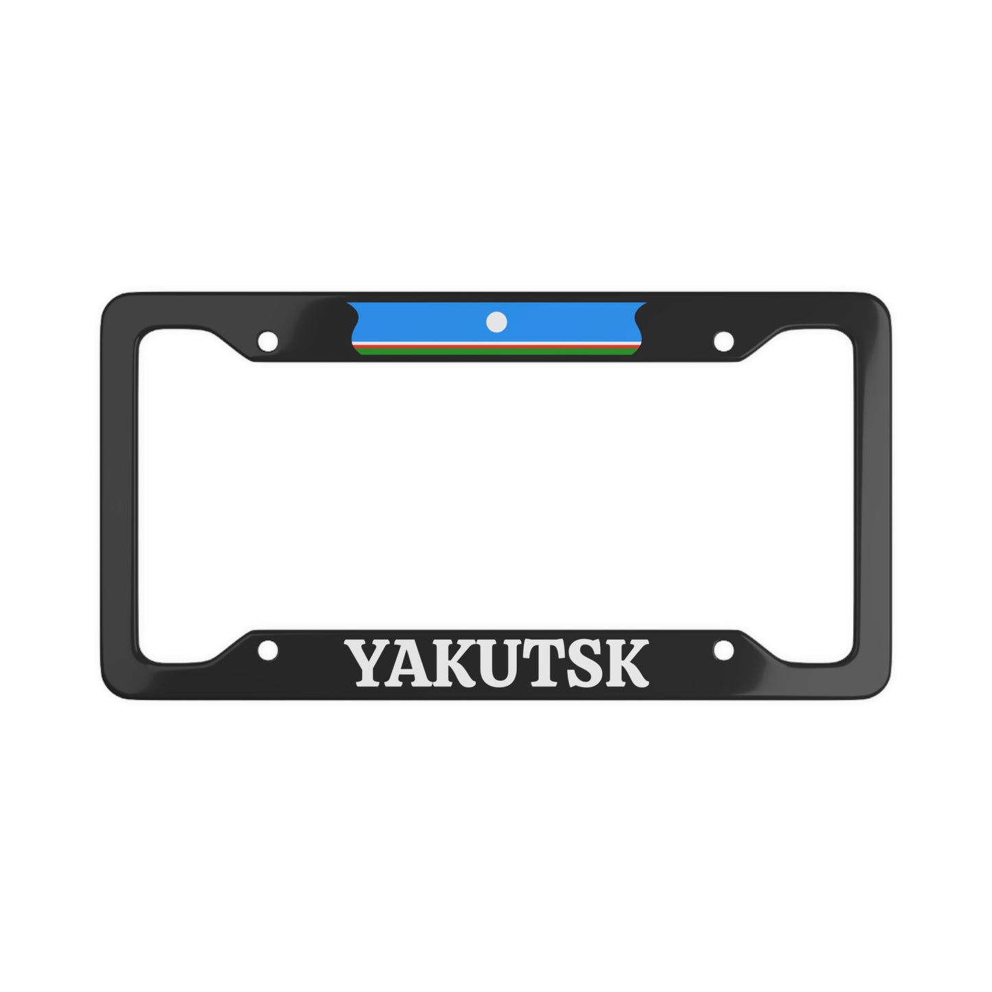 Yakutsk License Plate Frame