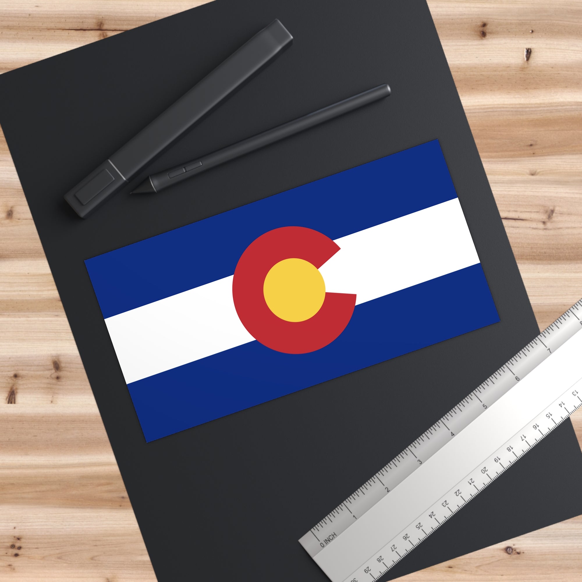 Colorado Flag Bumper Stickers