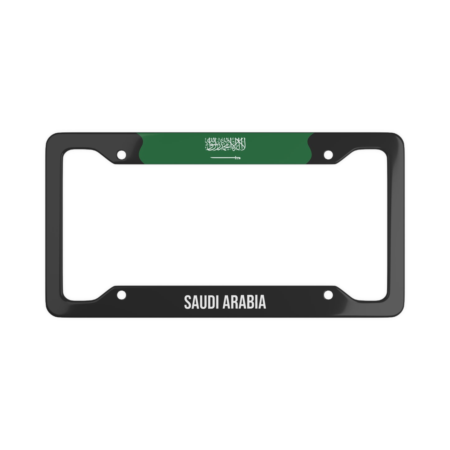 Saudi Arabia Premium License Plate Frame