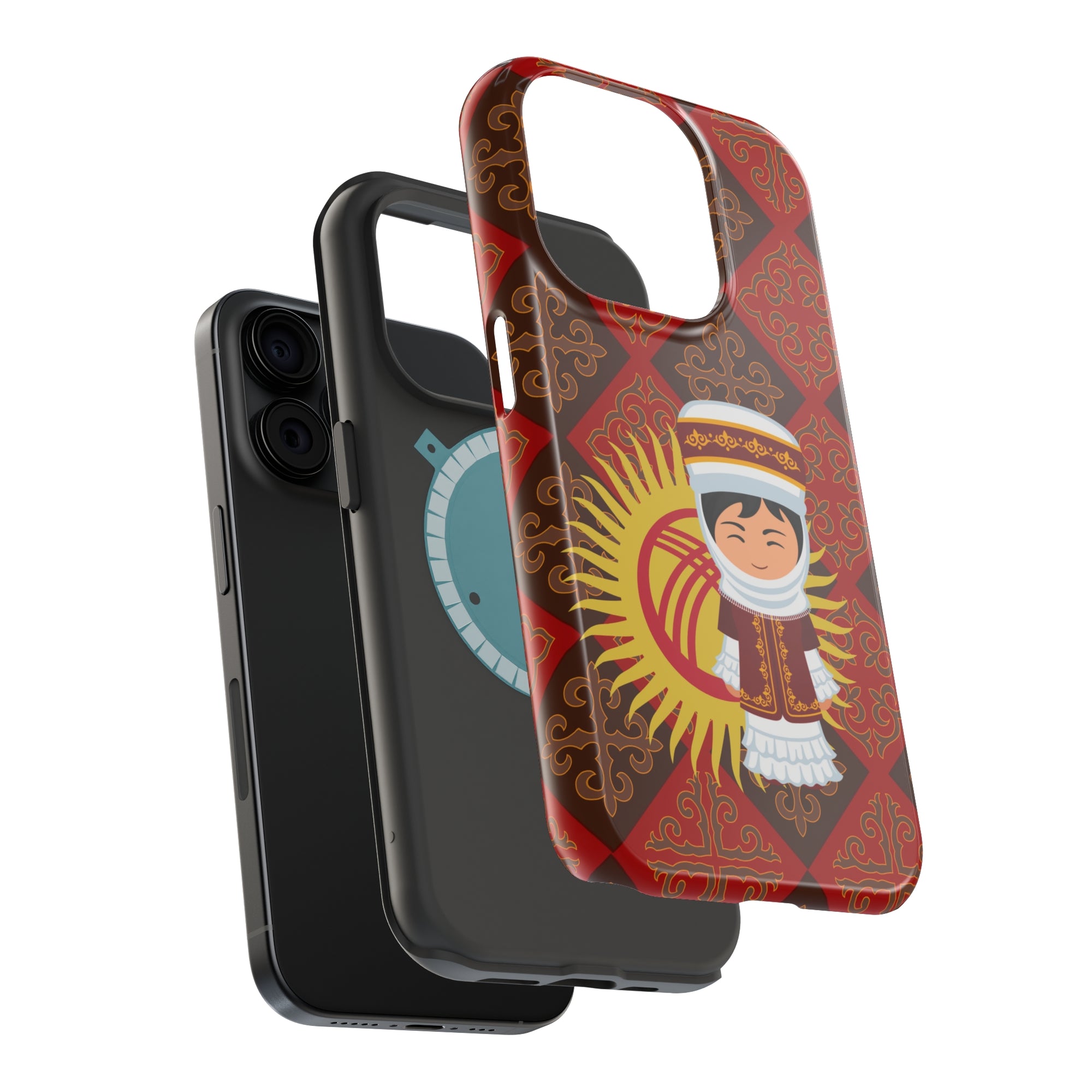 Kyrgyzstan Traditional Clothing MagSafe Tough Cases